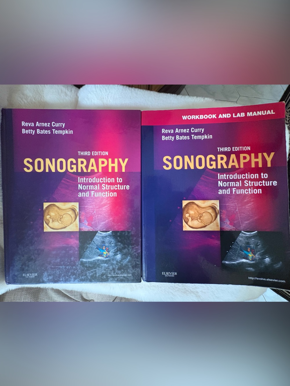 Sonography Third Edition Textbook Set - Includes Workbook and Lab Manual